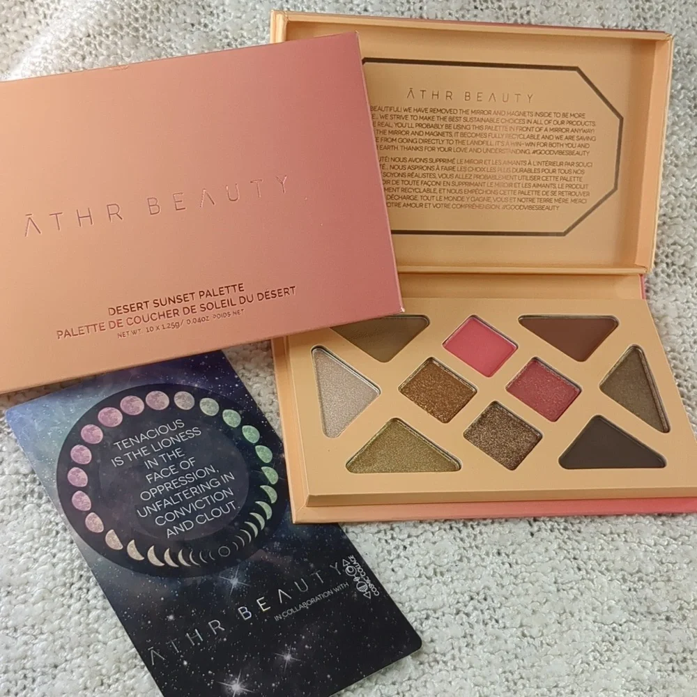 ĀTHR BEAUTY Desert Sunset Eyeshadow Palette, 10x 1.25g/0.04oz